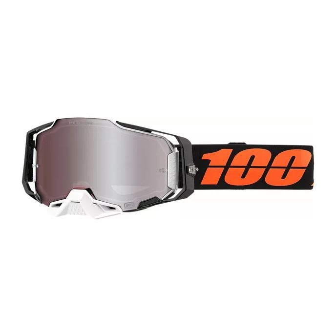100% MX Goggles Armega Backtail HiPER Silver Mirror